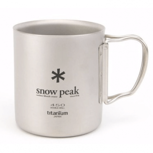 Snow Peak Titanium Double Mug 450 FH 450ml