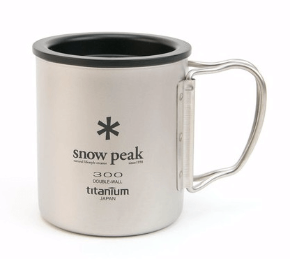 Turystyczny kubek Snow Peak Titanium Double Mug 300 FH 300ml3