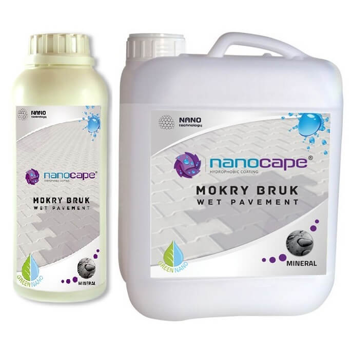 nanocape efekt mokrej kostki brukowej