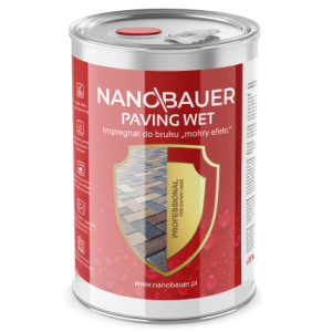 nanobauer paving wet impregnat do bruku i kostki brukowej mokry efekt poglebiacz koloru