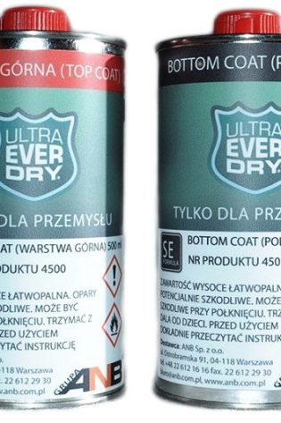Ultra Ever Dry powłoka wodoodporna hydrofobowa