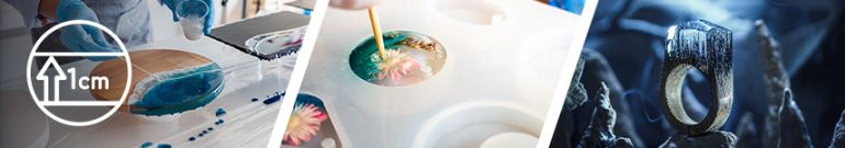 Stolik z żywicą epoksydową TECHNIPLAST 400 UVLS