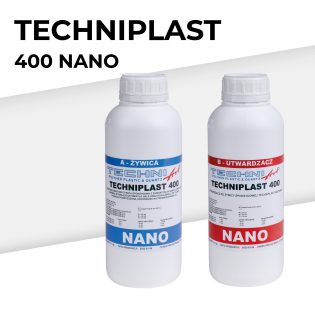 TECHNIPLAST 400 NANO - przezroczysta żywica epoksydowa o wysokim połysku i zdolności do samoregeneracji