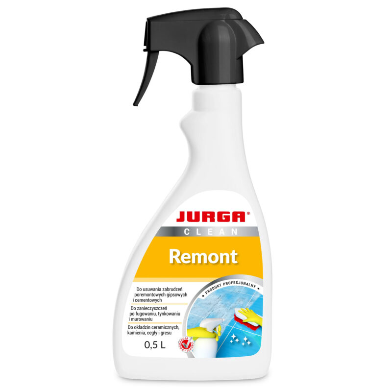 JURGA CLEAN REMONT – Skuteczny preparat do usuwania zabrudzeń poremontowych 500ml