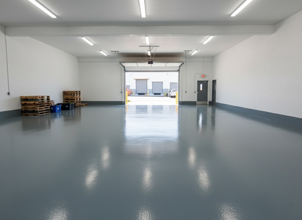 Realizacja posadzki Aquaplast 200 - magazyn