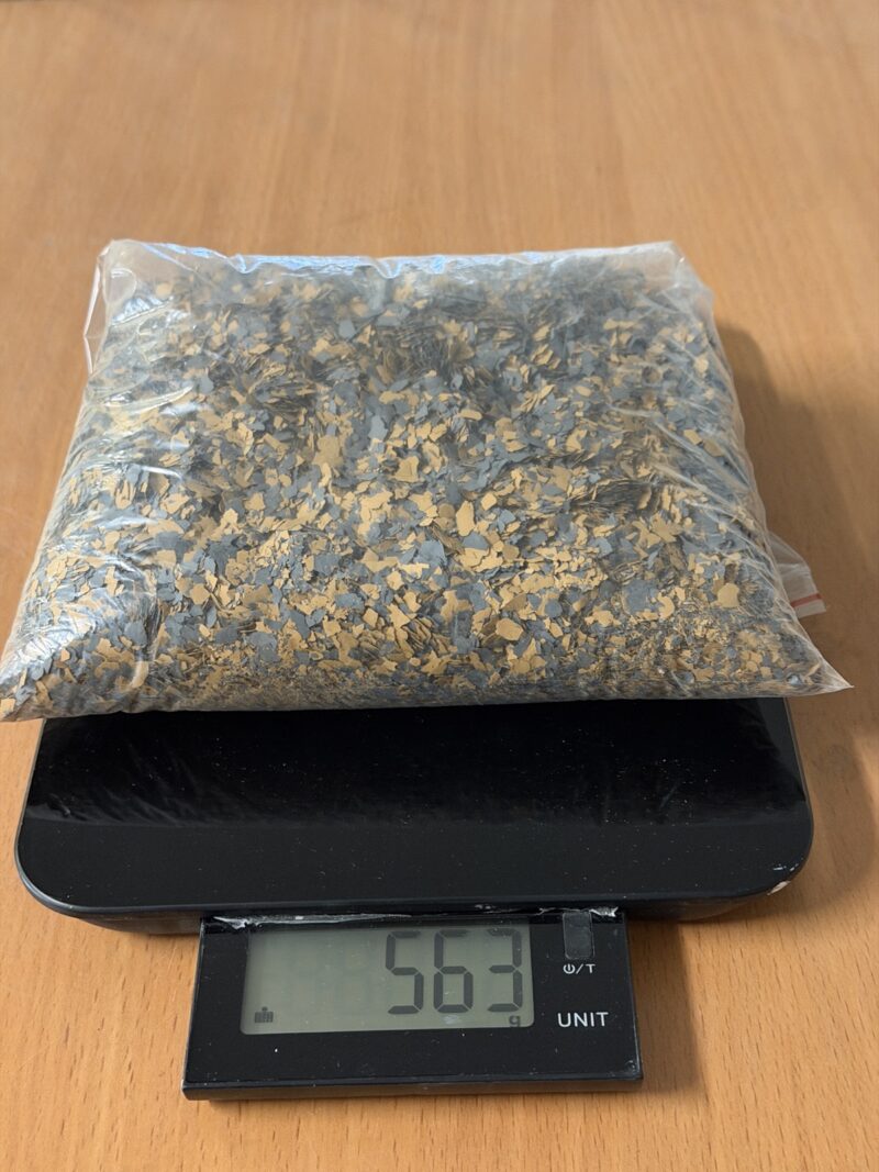 Płatki dekoracyjne do żywicy, mix, 550 g, outlet